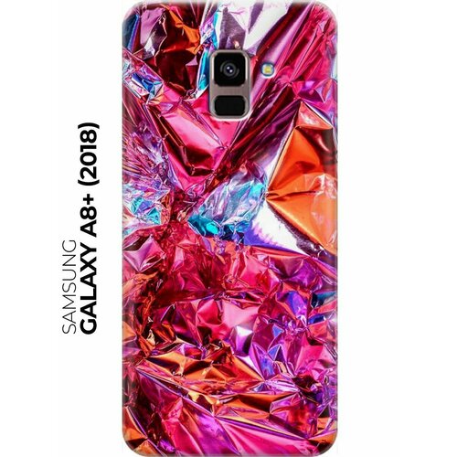 re pa накладка transparent для samsung galaxy a8 2018 с принтом розовая фольга RE: PA Накладка Transparent для Samsung Galaxy A8+ (2018) с принтом Розовая фольга