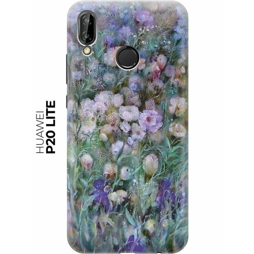 RE: PAЧехол - накладка ArtColor для Huawei P20 Lite с принтом Сиреневое поле re paчехол накладка artcolor для huawei mate 20 x с принтом сиреневое поле