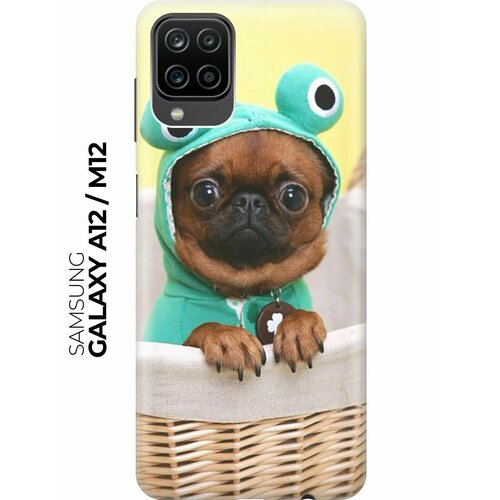 RE: PA Чехол - накладка ArtColor для Samsung Galaxy A12 с принтом Собака в смешной шапке re pa чехол накладка artcolor для oppo a74 с принтом собака в смешной шапке
