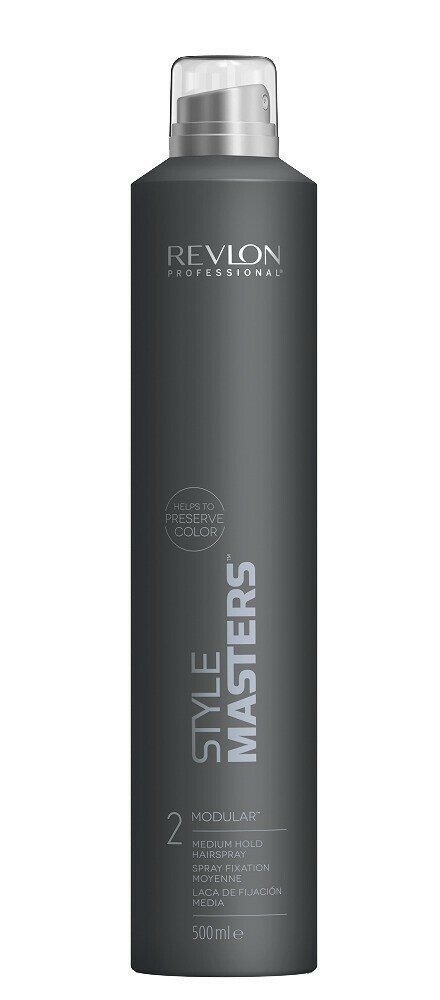 REVLON PROFESSIONAL Лак средней фиксации 500мл Style Masters Modular Hairspray