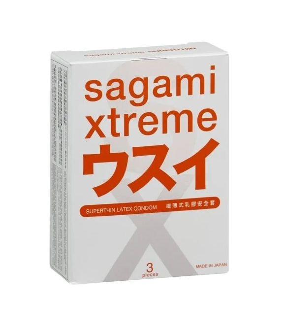 Презервативы Sagami Xtreme Superthin латексные №3