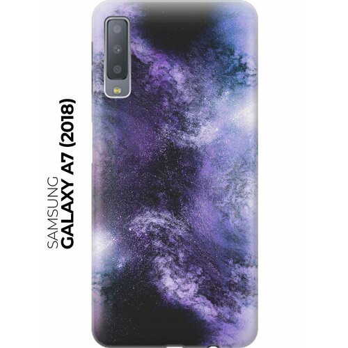 RE: PA Накладка Transparent для Samsung Galaxy A7 (2018) с принтом Космическое свечение re pa накладка transparent для samsung galaxy a10 с принтом космическое свечение