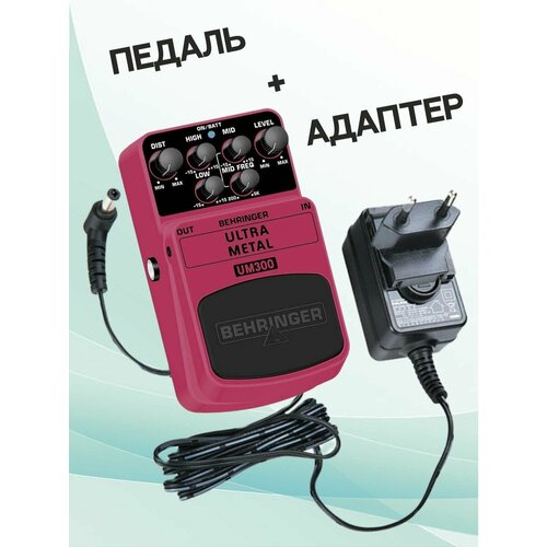 Behringer KIT UM300_ACDOO6 Педаль эффектов с адаптером питания