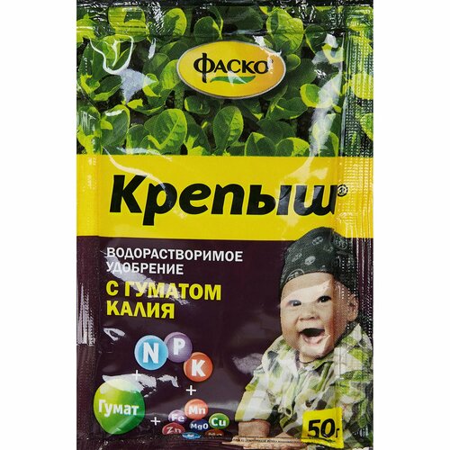 Удобрение Фаско Крепыш для рассады 50гр жку д рассады 0 25л органо минерал крепыш 5 15 990 фаско