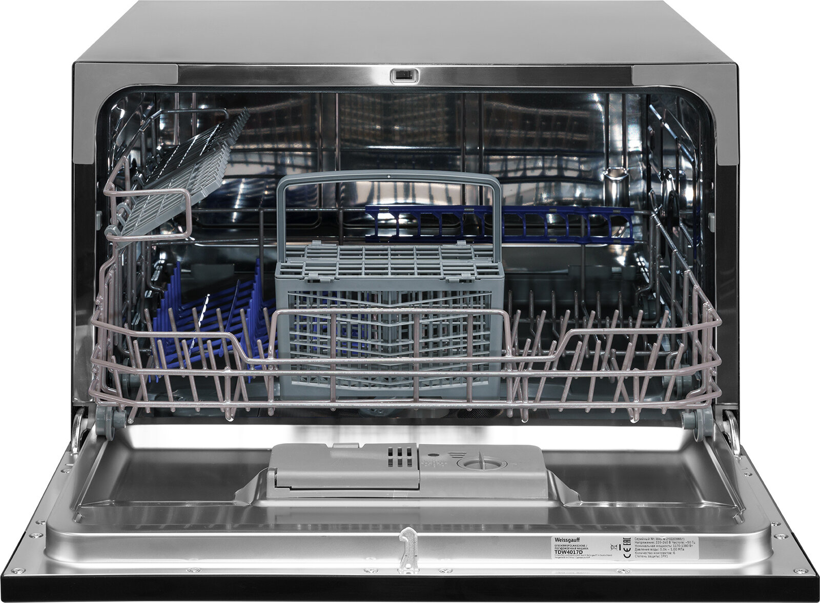 Посудомоечная машина Weissgauff TDW 4017 D - фотография № 3