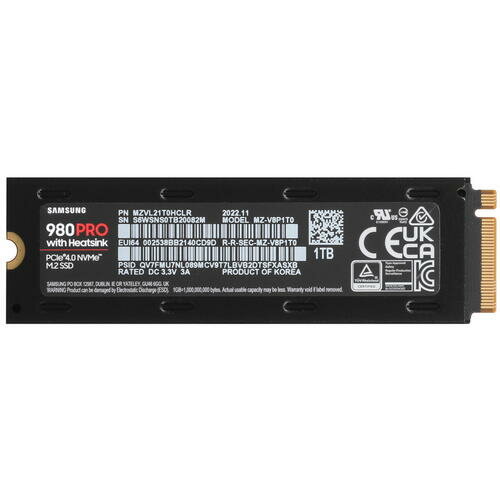 Накопитель SSD Samsung 980 PRO 1TB (MZ-V8P1T0C) - фото №20