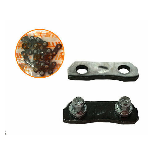 Комплект соед. звено Stihl 3/8 1,3 Picco с закл/без закл (по 9 шт) (39976606600+39976621200 (оригинал)