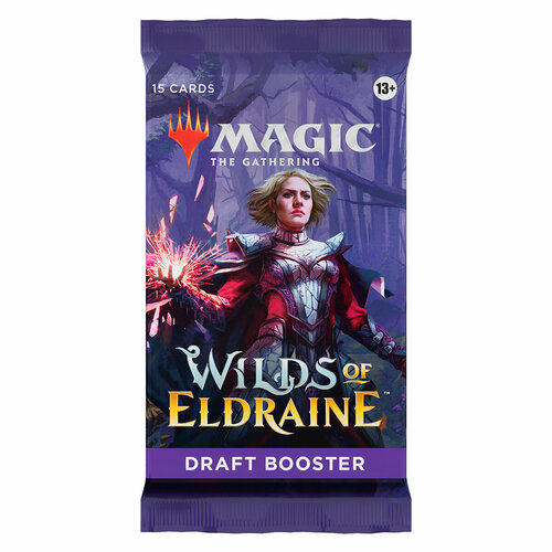 Настольная игра Wizards of the Coast MTG (англ): Wilds of Eldraine: Драфт-бустер бустер wizards of the coast mtg commander legends battle for baldur s gate collector booster