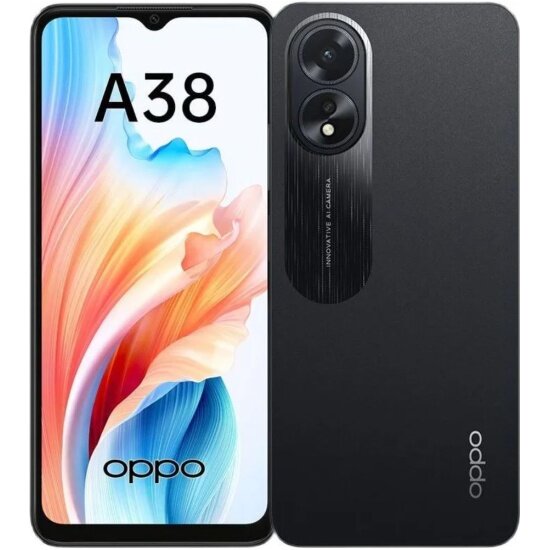 Смартфон Oppo A38 4/128GB черный