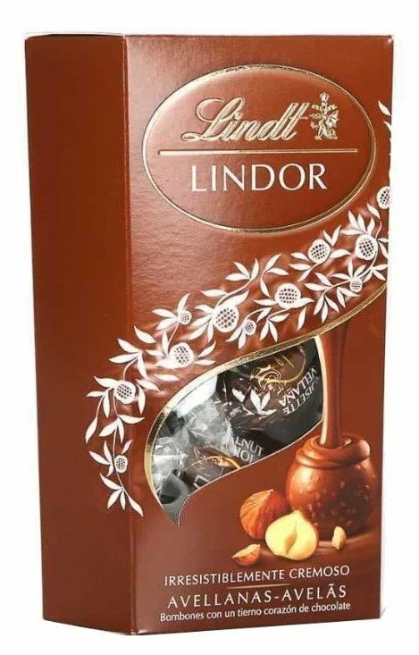 Набор конфет Lindt Lindor корнет с фундуком, 200 г - фотография № 8