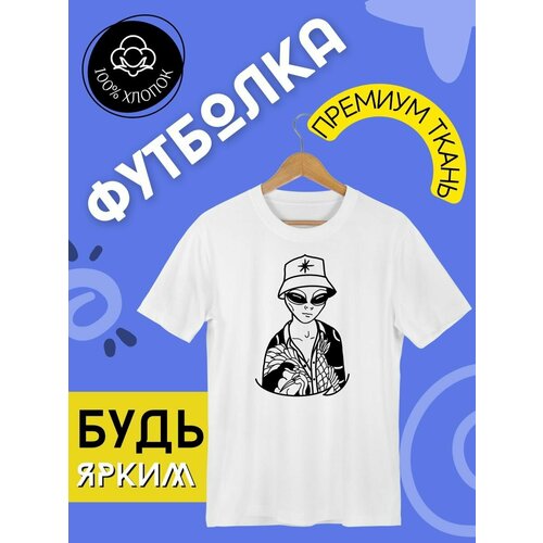 фото Футболка, размер l, белый futba4ever
