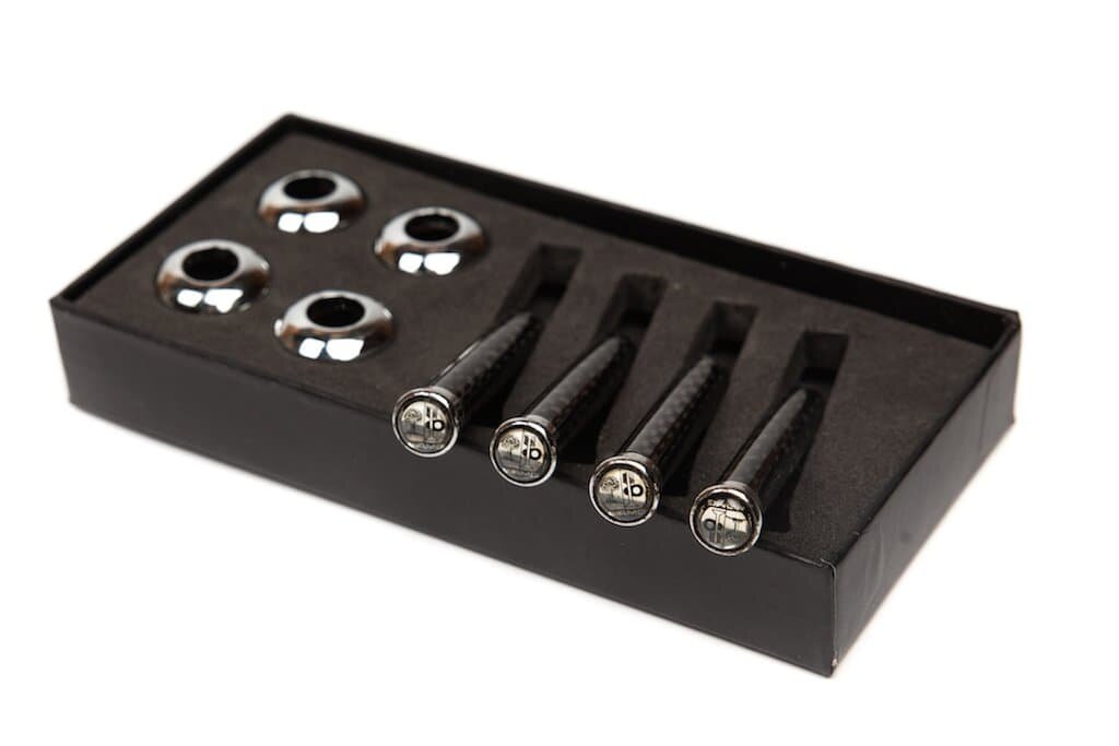 Наконечники кнопок блокировки дверей AMG дерево карбон