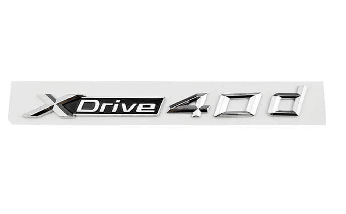 Шильдик на дверь для BMW X-drive 4.0 d