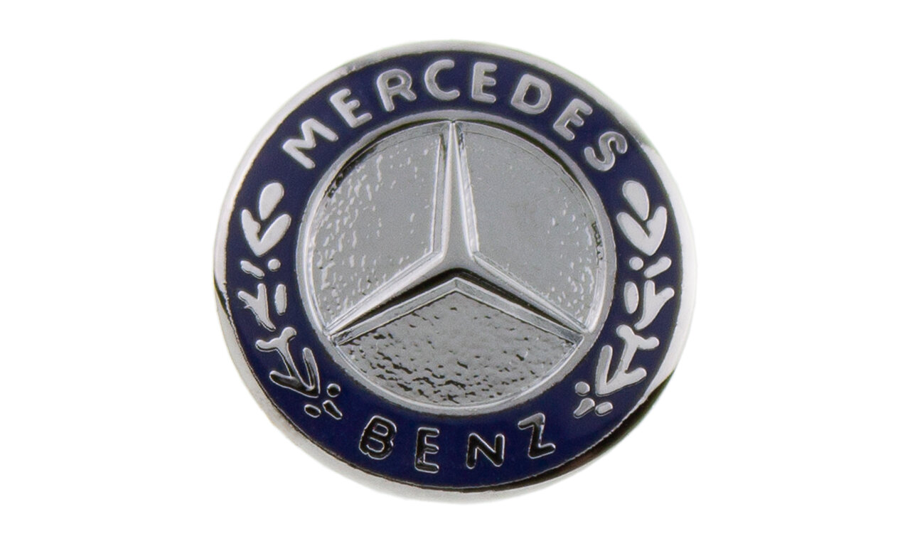 Эмблема маленькая Mercedes 16 мм
