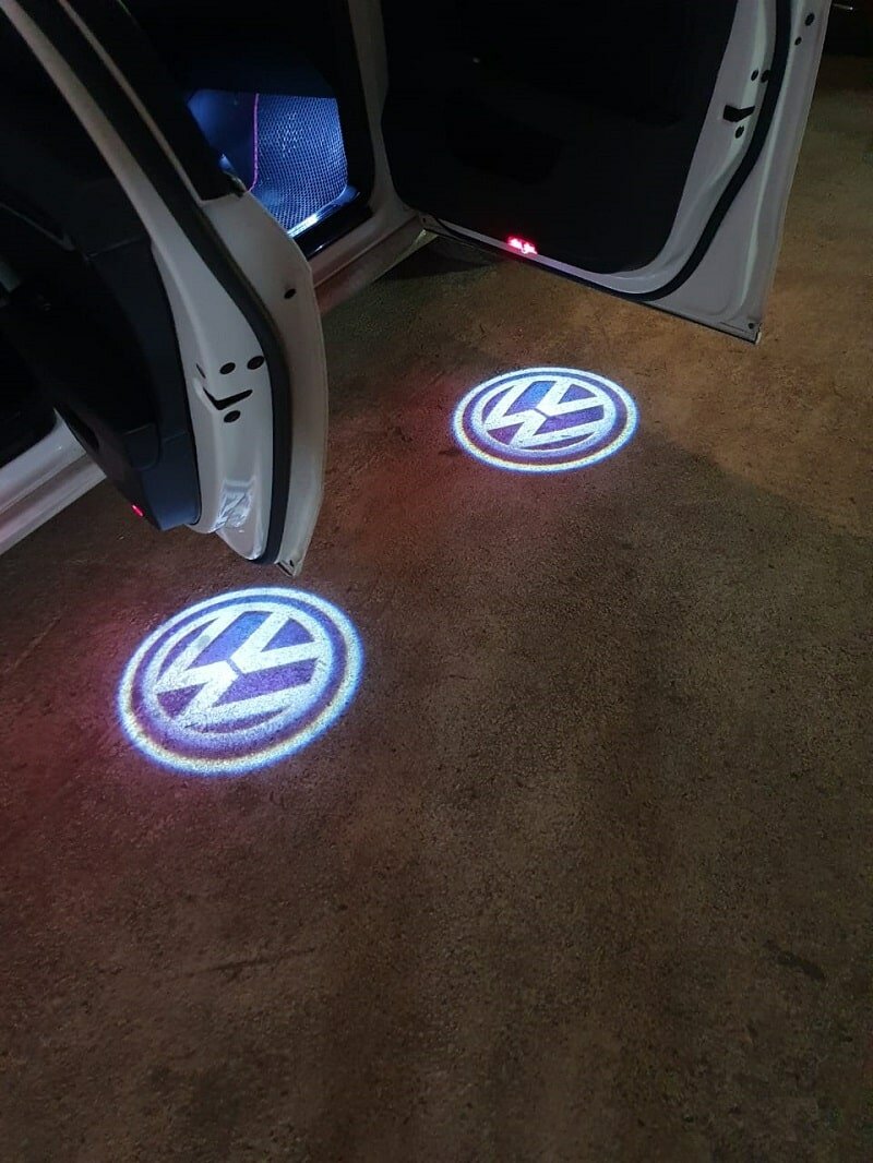 Лазерная проекция Volkswagen комплект 2 