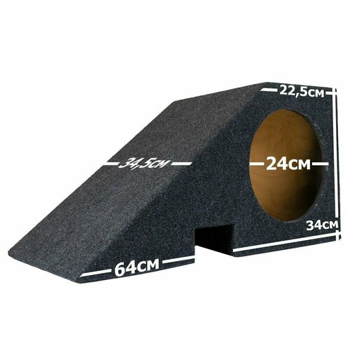 Короб под 10 сабвуфер Лада Гранта пикап в левое крыло 31л 491700₽