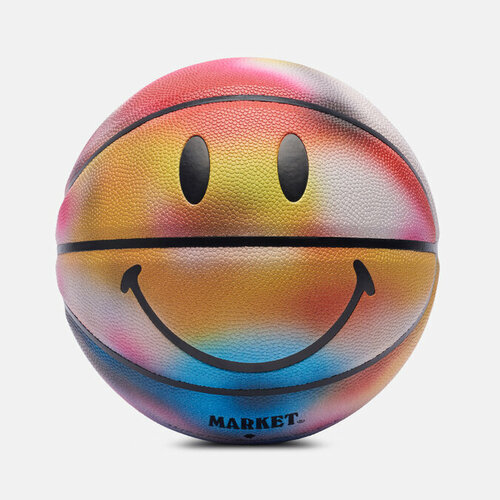 Баскетбольный мяч MARKET Smiley Near Sighted белый, Размер ONE SIZE