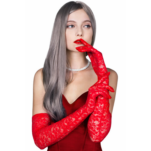 Перчатки Театр Имперских Зрелищ, размер 7.5, красный