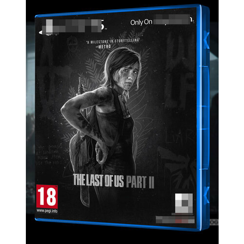 Эксклюзивная обложка The Last of Us для кейса PS.