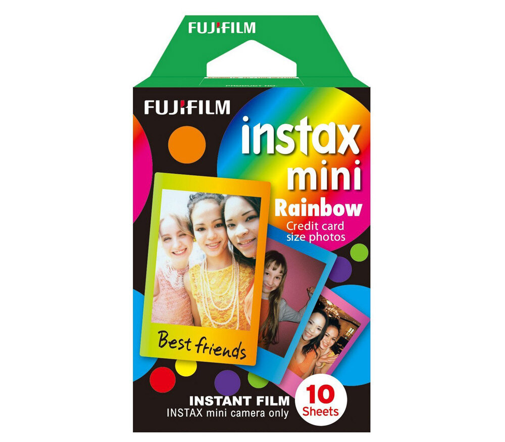 Картридж Fujifilm Instax Mini Rainbow, 10 снимков