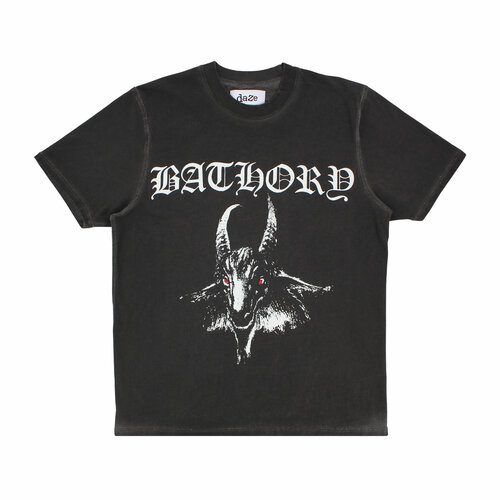 Футболка Daze DAZE X BATHORY - 1984 T-Shirt, Black, размер M, черный футболка daze daze x bathory 1984 t shirt black размер m черный