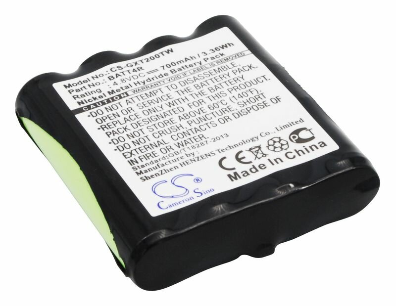 Аккумулятор Cameron Sino для радиостанций Motorola TLKR T41, TLKR T3, XTB446, XT180; Midland G225, p/n: BP40, IXNN4002B, IXNN4002A, BATT-4R, 700мАч