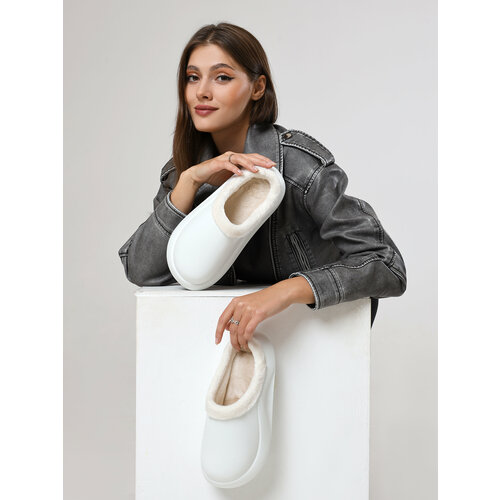 Сабо ALBERY, размер 37, белый