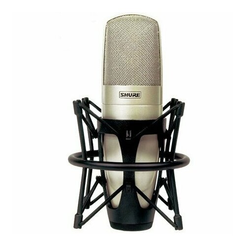 SHURE KSM32/SL студийный конденсаторный микрофон с алюминиевым кофром и гибким креплением