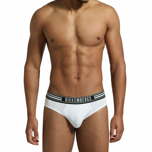 фото Трусы bikkembergs, 2 шт., размер s, белый