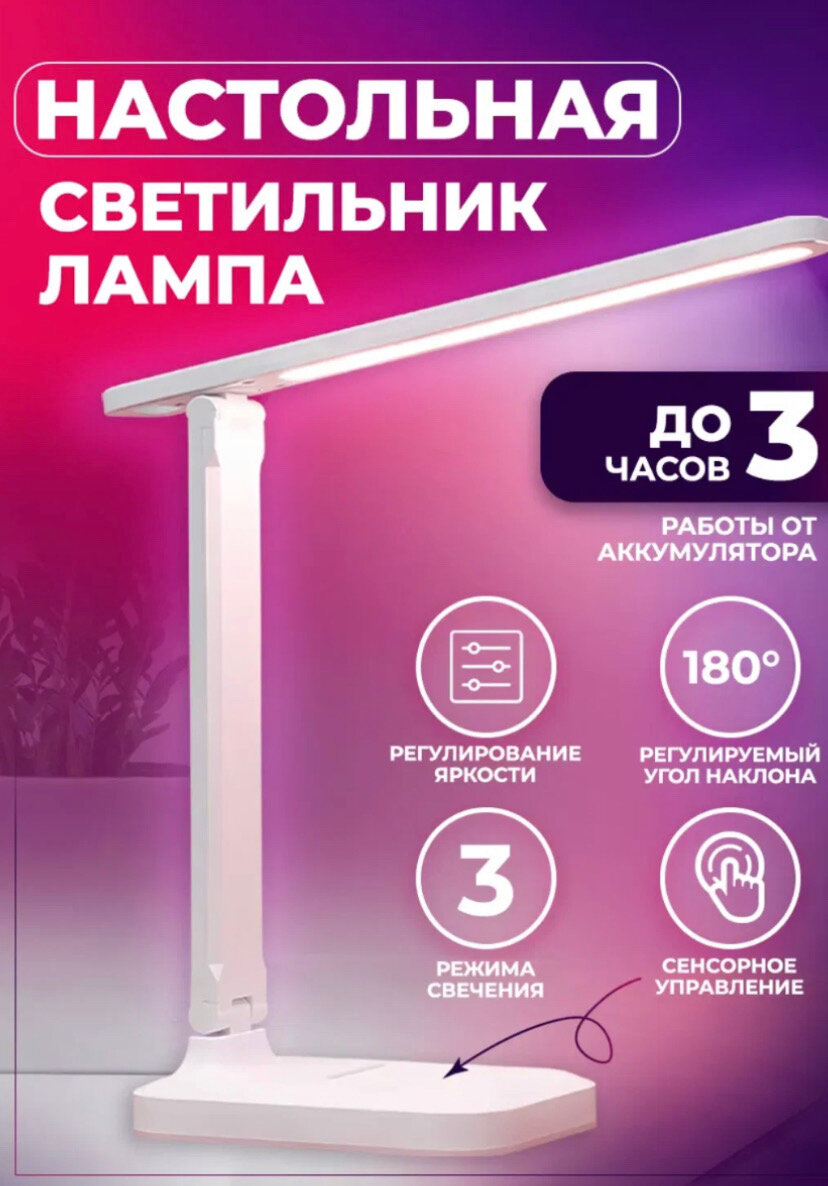фото Настольная светодиодная лампа