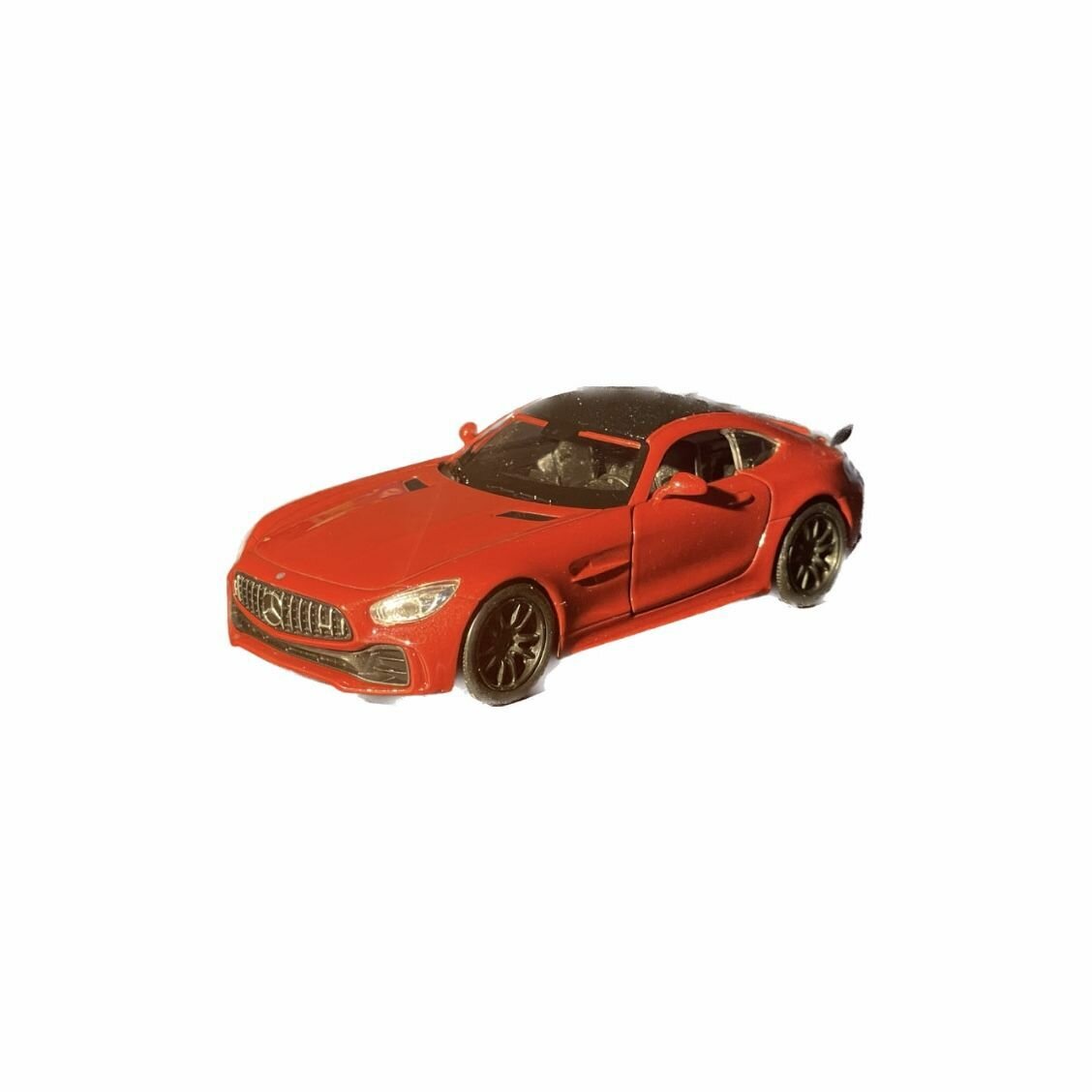Машинка WELLY MERCEDES-BENZ AMG GT R Красный / модель машины 1:38 с пружинным механизмом