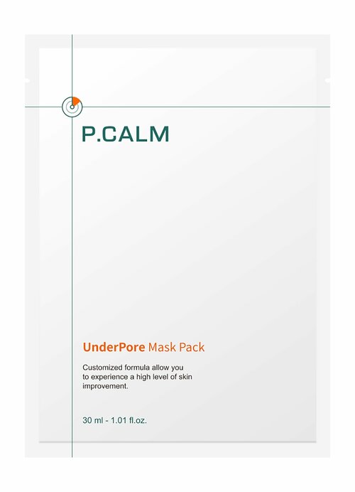 P.CALM Тканевая маска для чувствительной кожи UnderPore Mask Pack 1 шт.