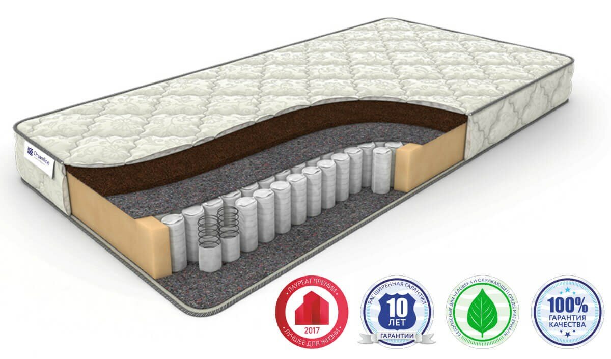 Матрас Дримлайн Single Dream-3 TFK 160х185х18
