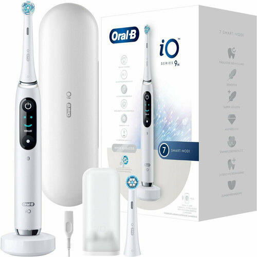 Электрическая зубная щетка OralB iO9N White Alabaster 4299000₽