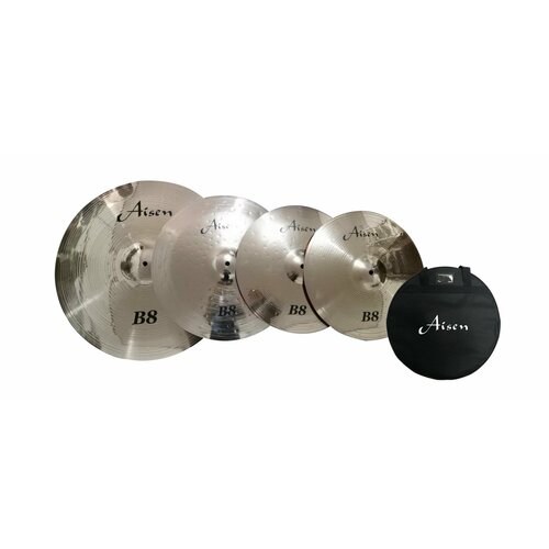 Комплект тарелок для ударных AISEN B8 CYMBAL PACK 4PCS