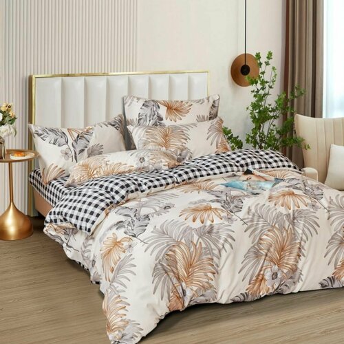 Комплект постельного белья Сатин 1,5 спальный