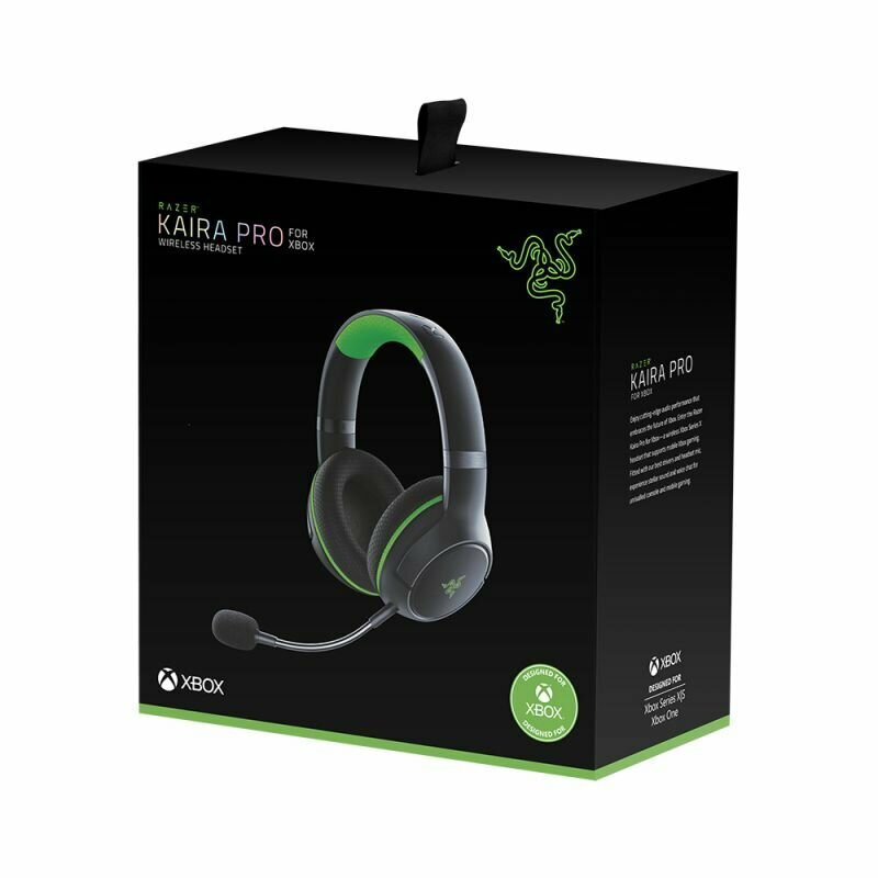 Наушники Razer Kaira Pro for Xbox - HALO Infinite Ed. headset - фото №7