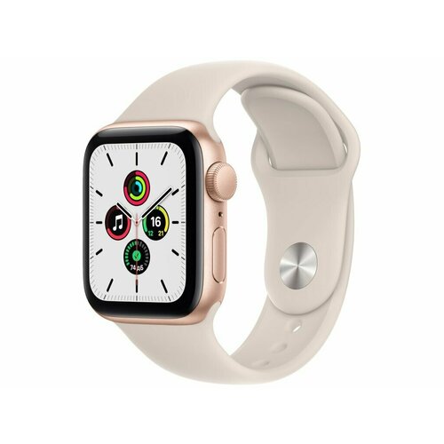 APPLE Watch SE 40mm Gold Aluminium Case with Starlight Sport 3110000₽