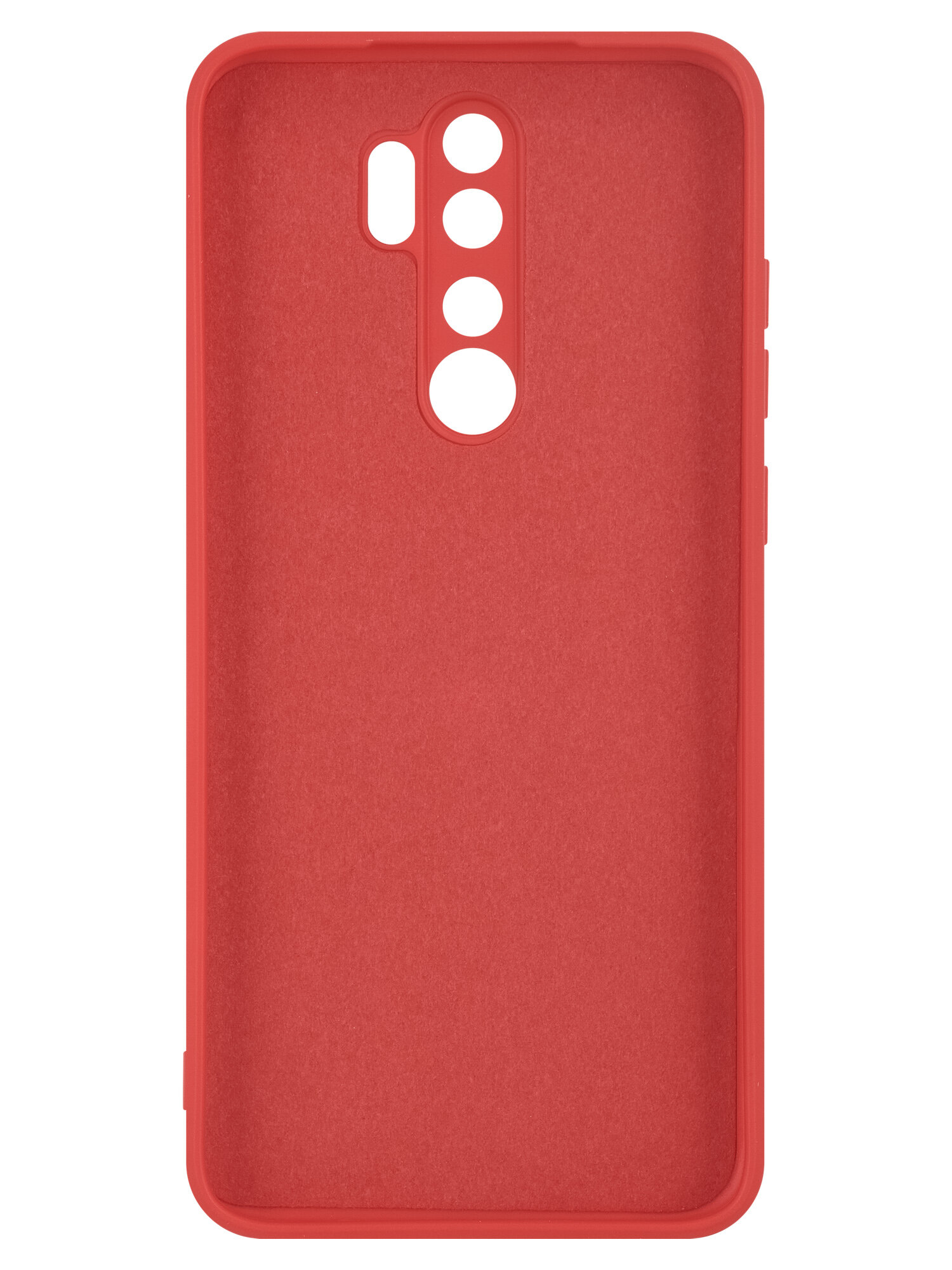 Изображение Защитный чехол на Сяоми Редми Ноут 8 про силиконовый противоударный бампер для Xiaomi Redmi Note 8 Pro с защитой камеры красный