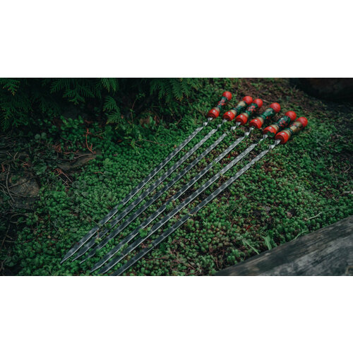 Шампура 5шт ручка 