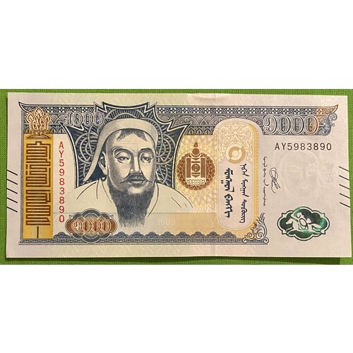 Банкнота Монголии 1000 тугриков 2020 год UNC