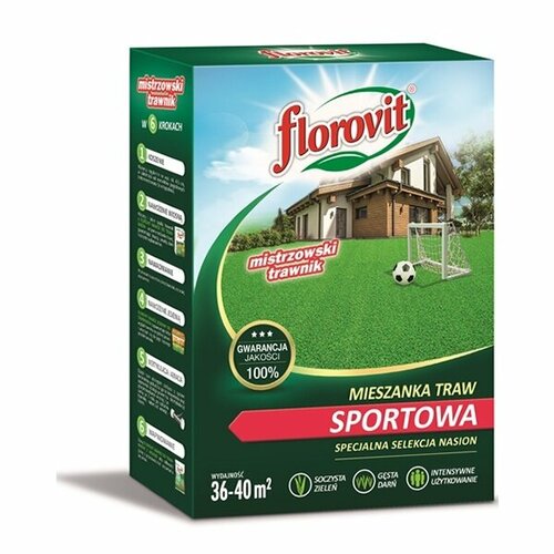 Florovit смесь трав для спортивных газонов, (36-40 кв. м.), 900 гр.