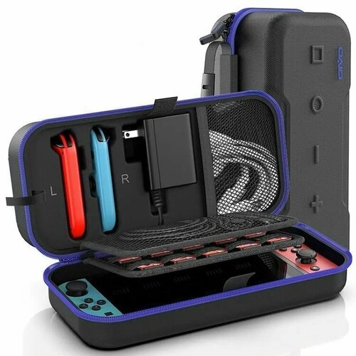 Сумка - защитный чехол для Nintendo Switch и Nintendo Switch OLED Carry Case Oivo (IV-SW188) Blue Синий