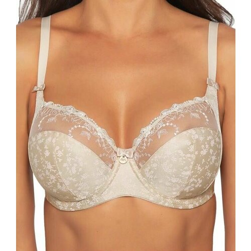 фото Бюстгальтер ava lingerie, 2 шт., размер 80d, бежевый