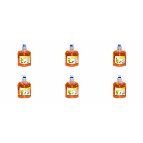 Минута Мыло жидкое Цветы апельсина, с дозатором, 500 гр, 6 шт