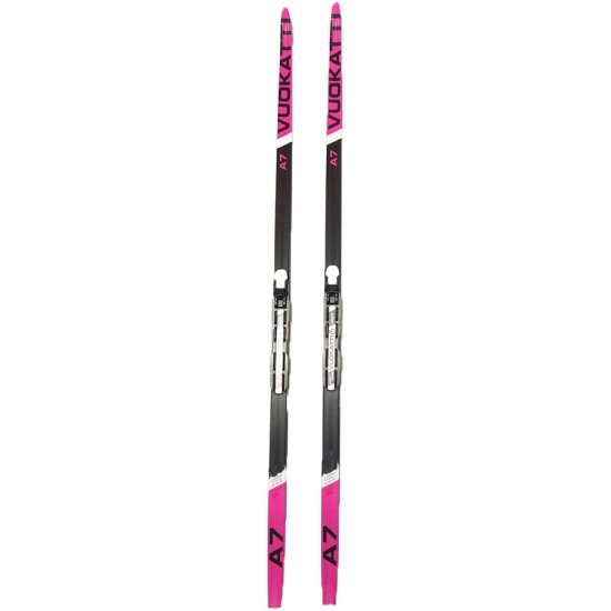 Лыжный комплект Vuokatti без палок NNN Wax, Black/Magenta, 195 см