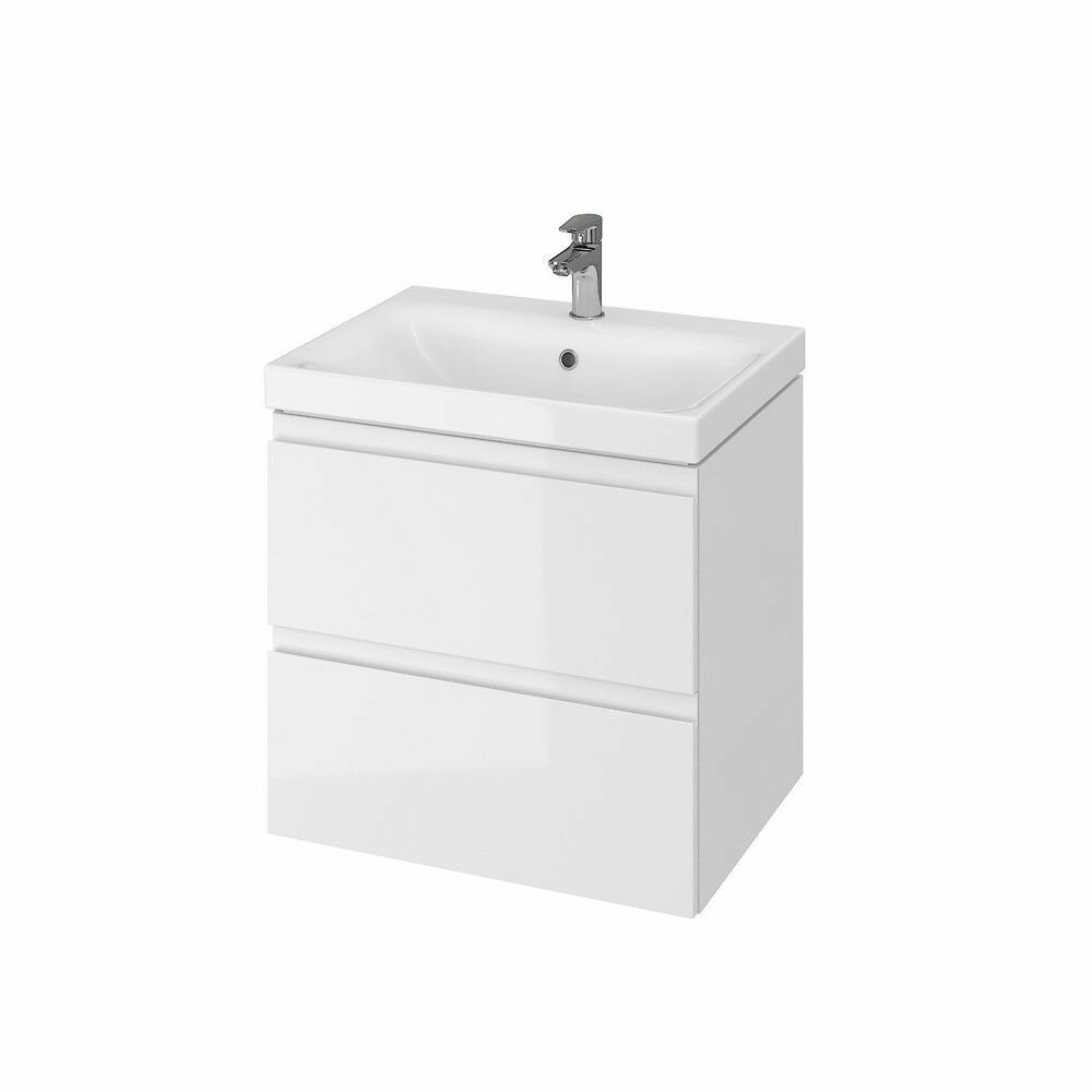 фото Тумба под раковину Cersanit Moduo SZ-MOD-MO60Sl/Wh 60 белый