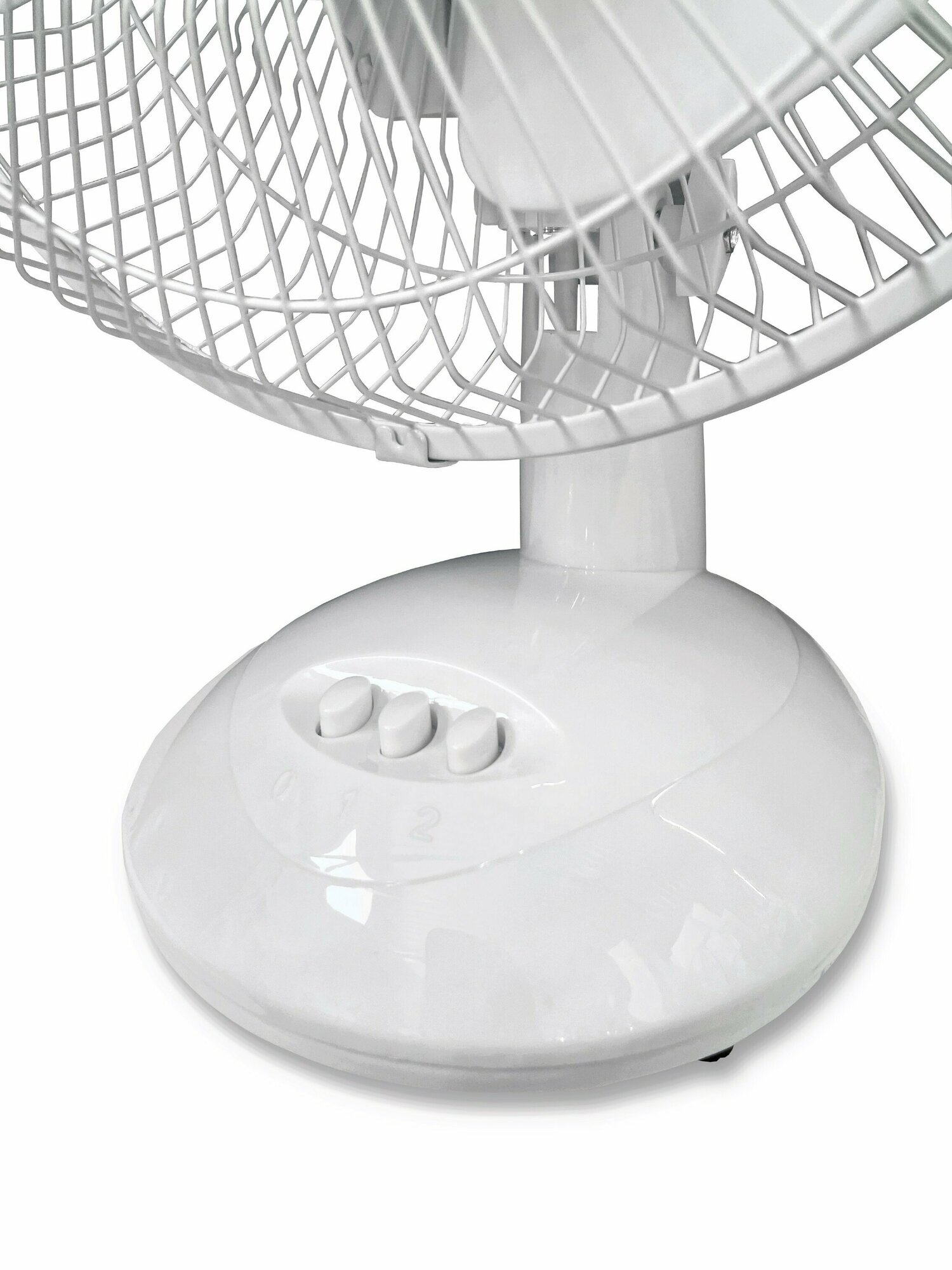 Настольный вентилятор GRANDFAR-ВС-9 Белый диаметр 23см - фотография № 3