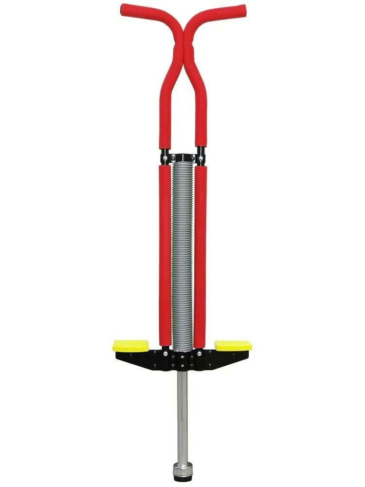 Street Hit Тренажер кузнечик Pogo-Stick Maxi до 50кг, Красный T04-2