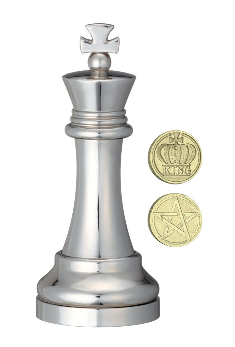 Hanayama Головоломка Король/ Cast Chess King -silver- 473686